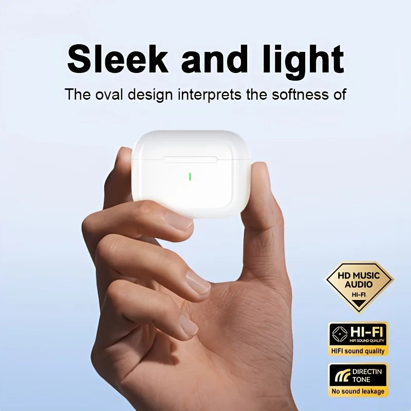New Wireless Earbuds - Long Range Dual Stereo In Ear Earphones, Suitable for Sports And Gaming, Comfortable Touch Control